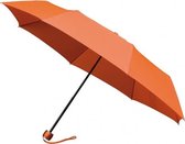 paraplu windproof handopening 100 cm oranje