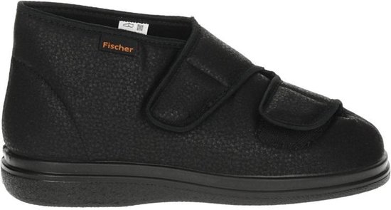 Fischer 13995 - Volwassenen Dames pantoffels - Kleur: Zwart - Maat: 46 |  bol.com