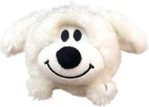 knuffelhond Samson en Marie Squeezy 20 cm pluche wit