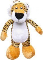 knuffel tijger geel/zwart 30 cm