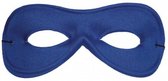 masker Pierrot polyester blauw one-size