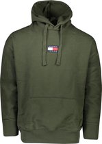Tommy Hilfiger Sweater Groen Oversized - Maat XS - Heren - Herfst/Winter Collectie - Katoen