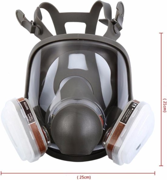 Climax Halfgelaatsmasker - Incl. ABEK1-P2 Filters - Herbruikbaar - Mondmasker