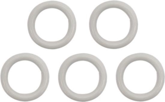 Plastic Ringetjes 40mm krt 5 st (k*