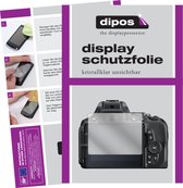 dipos I 6x Beschermfolie helder compatibel met Nikon D 5600 Folie screen-protector