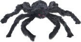 Halloween Fausse araignée noire 28 cm