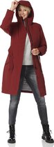 Calcary winterparka padded dark red-S