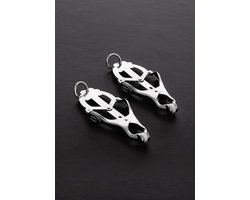 2 Squeezer Teaser Clover Nipple Clamps W Ring