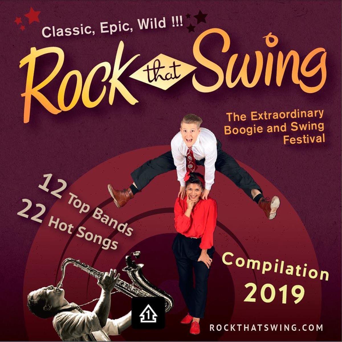 Various Artists Rock That Swing Festival 2019 (CD), various artists CD (album)