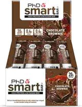 PhD - Smart Bar - Dark Chocolate Brownie (12x64g)
