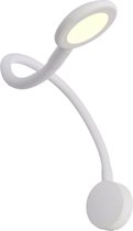 Leeslampje Slaapkamer - LED Leeslamp - Wit - bedlamp