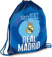 Real Madrid - Gymbag - 42 cm - Blauw