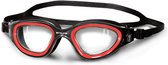 BTTLNS zwembril - transparante lenzen - zwembril zwembad en openwater - triathlon zwembril - zwembril volwassenen - duikbril - Ghiskar 1.0 - rood