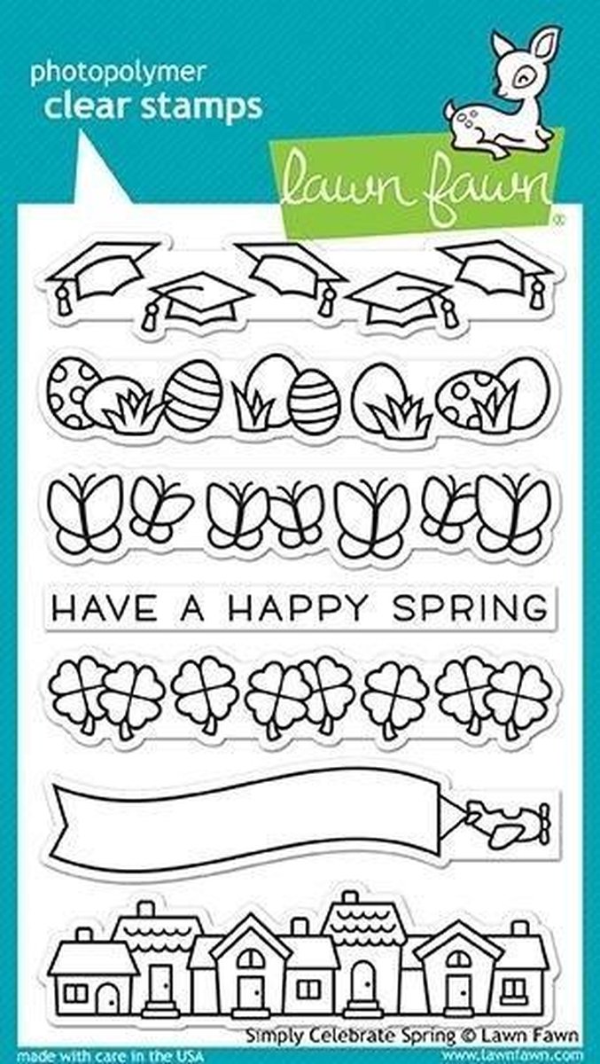 Simply Celebrate Spring Clear Stamps (LF1896)