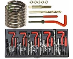 Set Helicoil Draadhersteller, nieuw draad tappen voor M5 tot M12