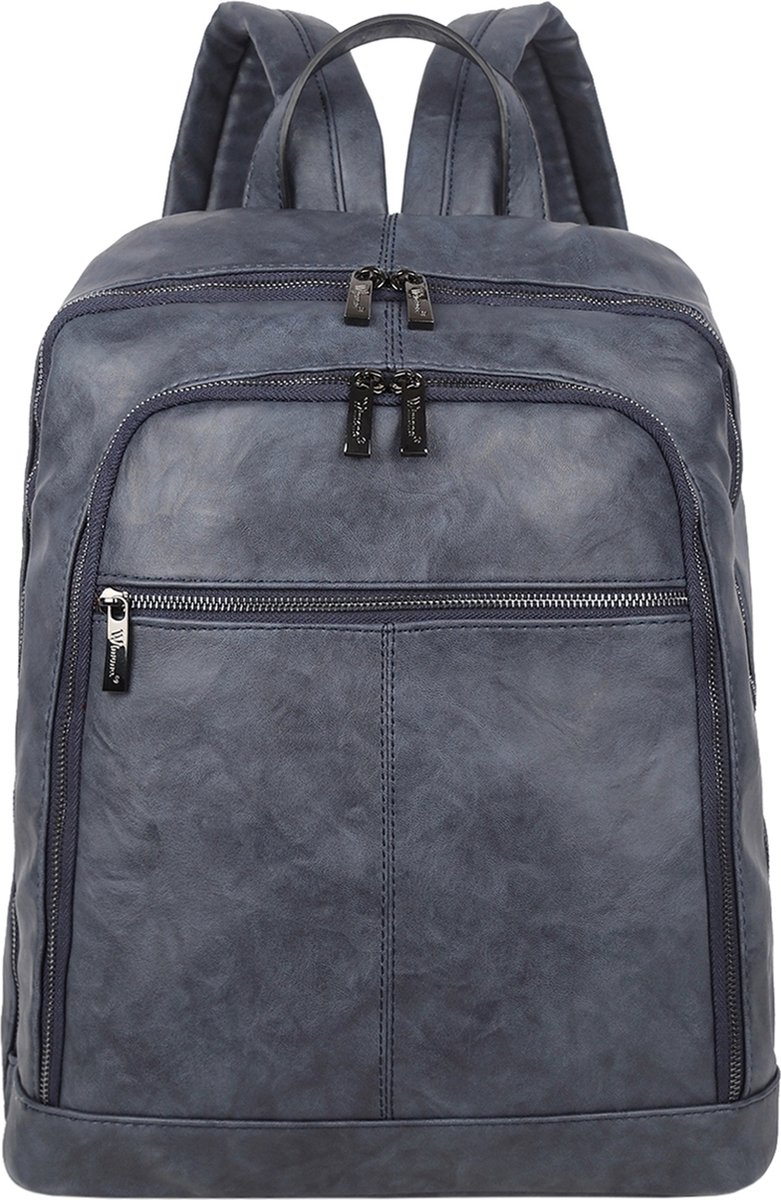 Wimona Marina 5017 Laptop Rugtas - 15,6 inch - Blauw