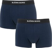 Björn Borg 2P core trunks blauw - XXL