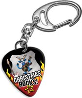 Plectrum sleutelhanger Christmas Rocks!