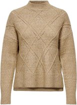 Only ONLNOLI LS PULLOVER - Tannin Tan