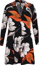 Yoek Blazer met bloemenprint