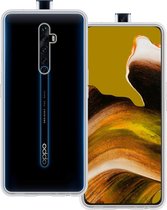 OPPO Reno 2 Hoesje Silicone Case - OPPO Reno 2 Case Transparant Siliconen Hoes - OPPO Reno 2 Hoes Cover - Transparant