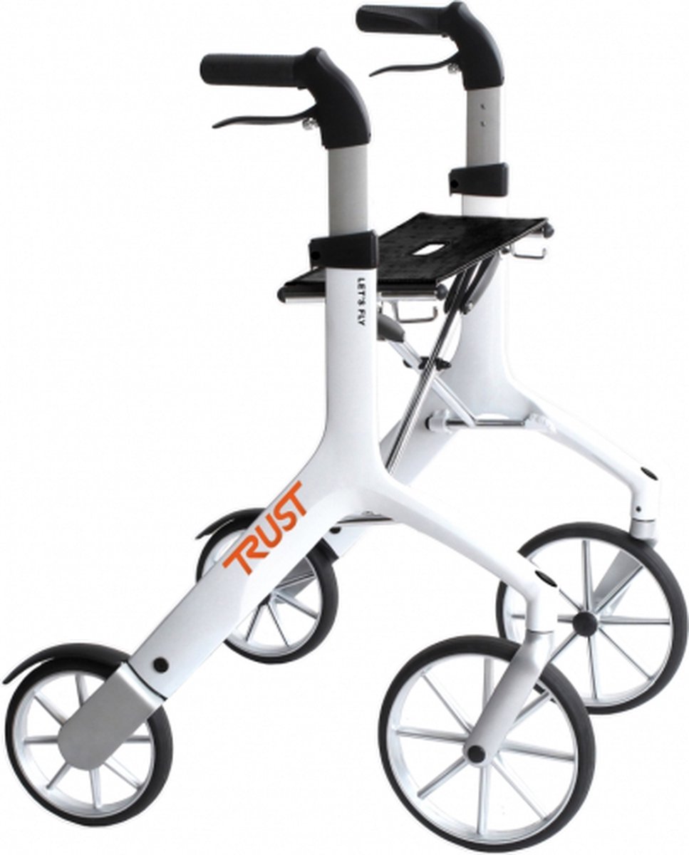 Goedkoopste TrustCare Let's Fly Rollator Wit