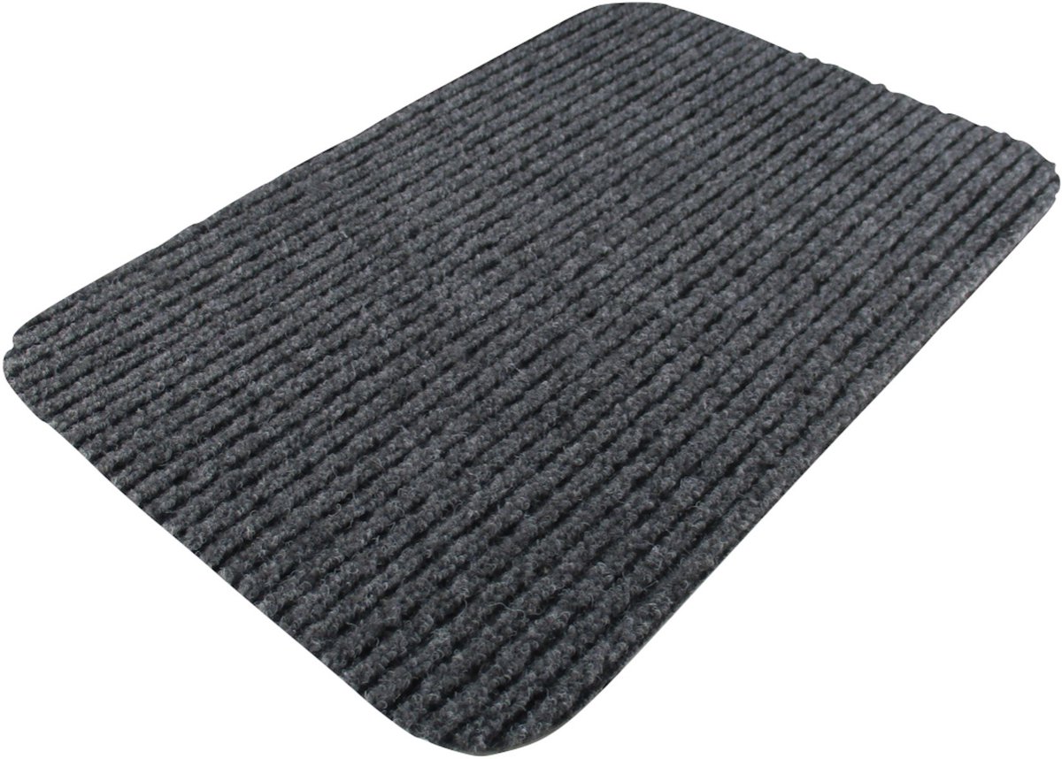 Carpe mathique Deurmat voor buiten en binnen - Grijs - 80 x 300 cm