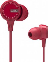 UiiSii U8 – Hi-Res Heavy bass in-ear oordopjes – Rood
