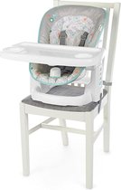 Baby EetStoel - ZINAPAPS BENSON Kinderstoel en boosterstoel voor baby's en peuters, ruimtebesparend, groeit met het kind, gemakkelijk schoon te maken en gemakkelijk te dragen -  (W