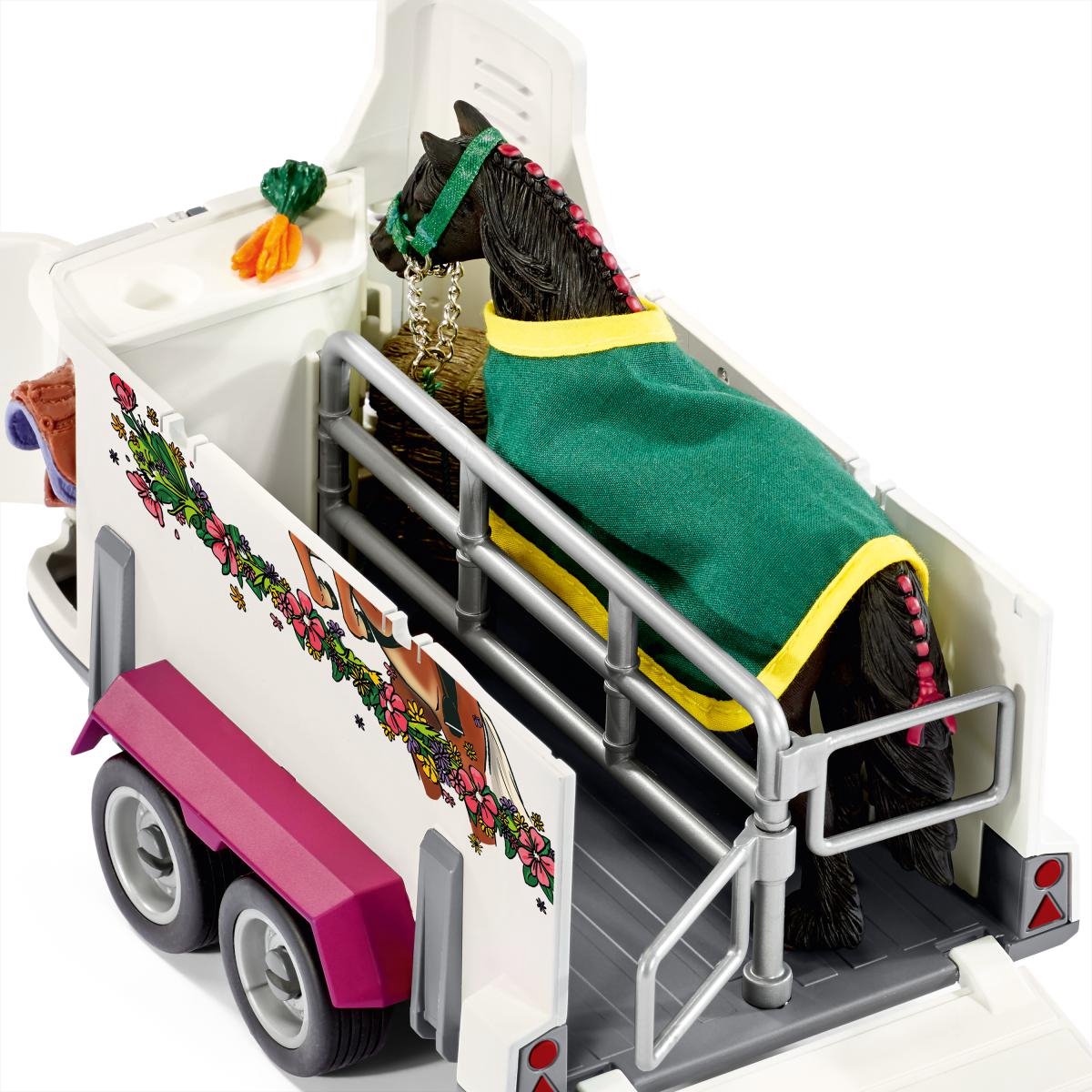 Schleich - Horse Club - Pickup met paardentrailer - 42346 — afbeelding 9