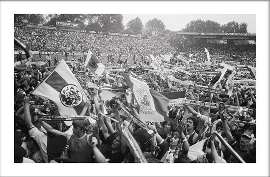 AFC Ajax kampioen '79 - Walljar - Wanddecoratie - Schilderij - Plexiglas