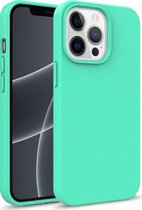 Apple iPhone 13 Mini Hoesje - Mobigear - Bio Serie - Eco Friendly Backcover - Groen - Hoesje Geschikt Voor Apple iPhone 13 Mini