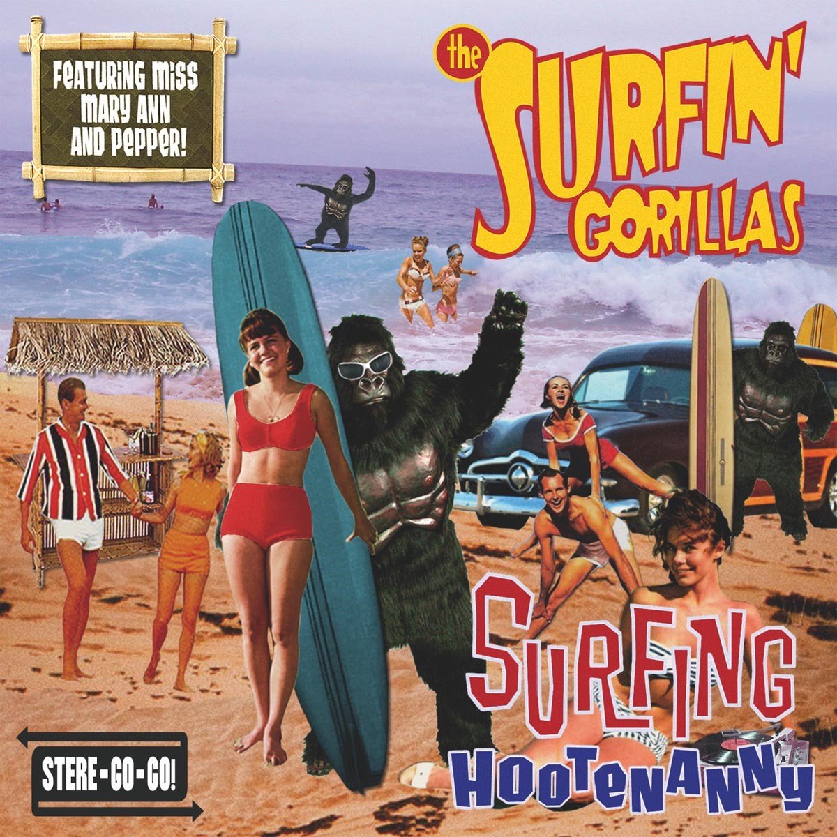 Surfin' Gorillas - Surfing Hootenanny (CD)