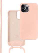 iPhone 12 Case - Wildhearts Silicone Lovely Pink Cord Case - iPhone