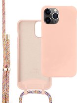 iPhone 11 Pro Case - Wildhearts Silicone Happy Colors Cord Case - iPhone