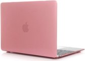 Case voor MacBook 12 inch / Kleur: Roze / Cover voor retina MacBook / Clip on Case