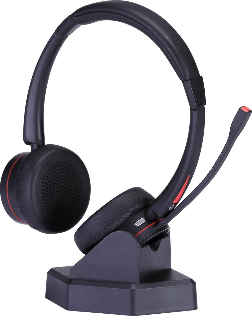 Nexvoo NexTalk BH06 hoofdtelefoon/headset Draadloos Hoofdband Oproepen/muziek Micro-USB Bluetooth Oplaadhouder Zwart