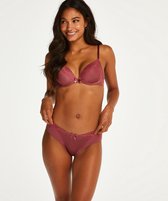 Hunkemöller Dames Lingerie Voorgevormde beugel bh Gina  - Rood - maat B85