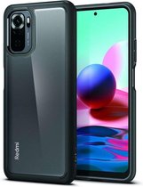 Spigen Ultra Hybrid Case - Telefoonhoesje - Hoesje voor Xiaomi Redmi Note 10 / 10S - Zwart