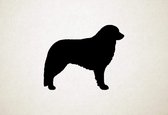 Kuvasz - Silhouette hond - XS - 23x29cm - Zwart - wanddecoratie