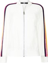 Karl Lagerfeld - Mesh - Bomber - Wit - M