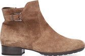 Gabor 714 Enkellaarsjes - Enkelboots met rits - Dames - Cognac - Maat 39