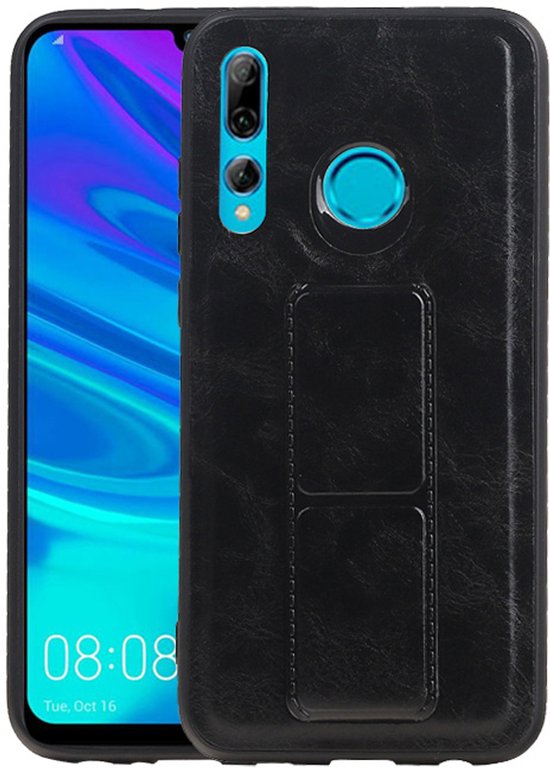 Grip Stand Hardcase Backcover pour Honor 20 Lite Noir