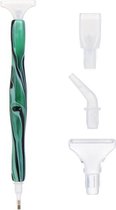 Luxe Diamond Painting pen met opzetstukjes