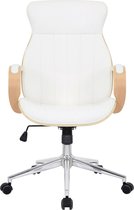 Bureaustoel - Voor Volwassenen - Bureaustoelen -  Modern - Naturel - Metaal - 63 cm x 68 cm x 100 cm