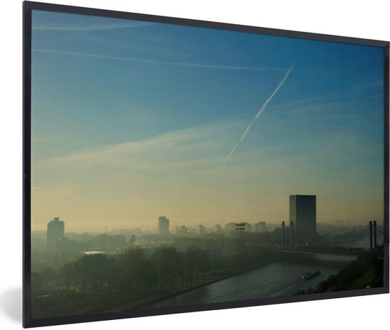 Fotolijst incl. Poster - Utrecht - Mist - Lucht - 30x20 cm - Posterlijst