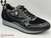 Helioform dames sneaker K-breedte, H228 zwart, Maat 39