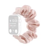 Sjaal Haarband Vervangende horlogebanden voor Apple Watch Series 6 & SE & 5 & 4 40 mm / 3 & 2 & 1 38 mm (lichtroze)