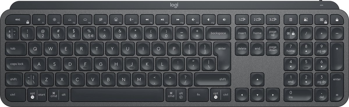 Keyboard Logitech 920-010248 Spanish Qwerty Spanish Grey Graphite