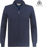 Consenso - Heren Vest - Wol Blend - Giacca - Navy